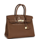 Hermes Birkin 30 Alezan Togo GHW
