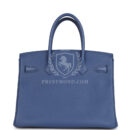 Hermes Birkin 30 Bleu Brighton Epsom GHW