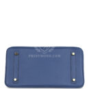 Hermes Birkin 30 Bleu Brighton Epsom GHW