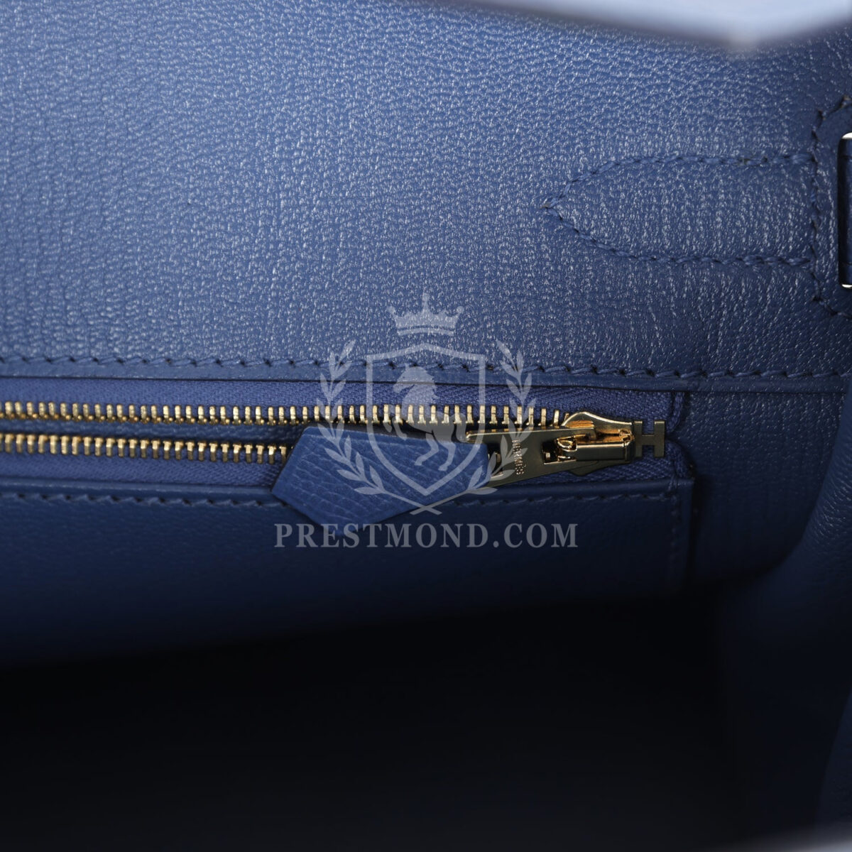 Hermes Birkin 30 Bleu Brighton Epsom GHW — изображение 9