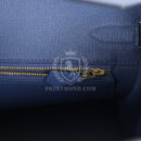 Hermes Birkin 30 Bleu Brighton Epsom GHW