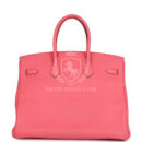 Hermes Birkin 35 Rose Lipstick Togo PHW