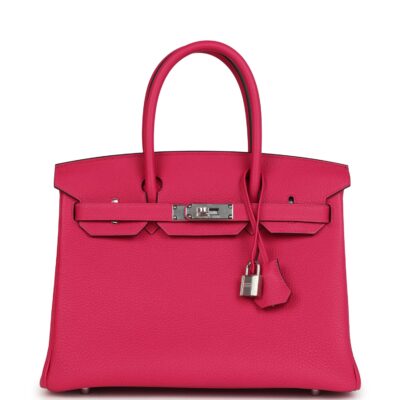 Hermes Birkin 30 Rose Mexico Togo PHW