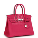 Hermes Birkin 30 Rose Mexico Togo PHW