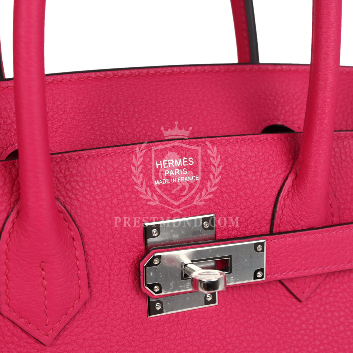 Hermes Birkin 30 Rose Mexico Togo PHW — изображение 7