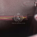 Hermes Birkin 40 Bordeaux Shiny Porosus Crocodile GHW