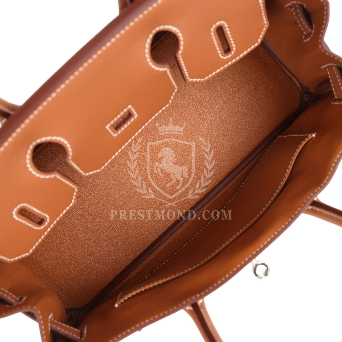 Hermes Shoulder Birkin Light 29 Gold Evercolor PHW — изображение 8