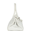 Vintage Hermes Shoulder Birkin 42 JPG White Clemence PHW