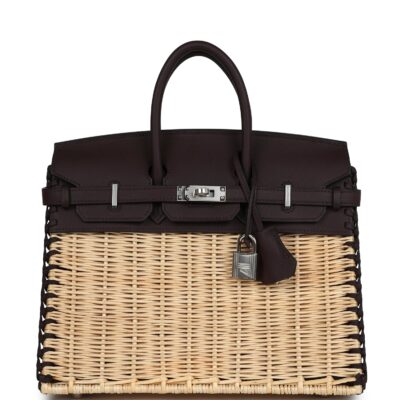 Hermes Picnic Birkin 25 Rouge Sellier Swift PHW