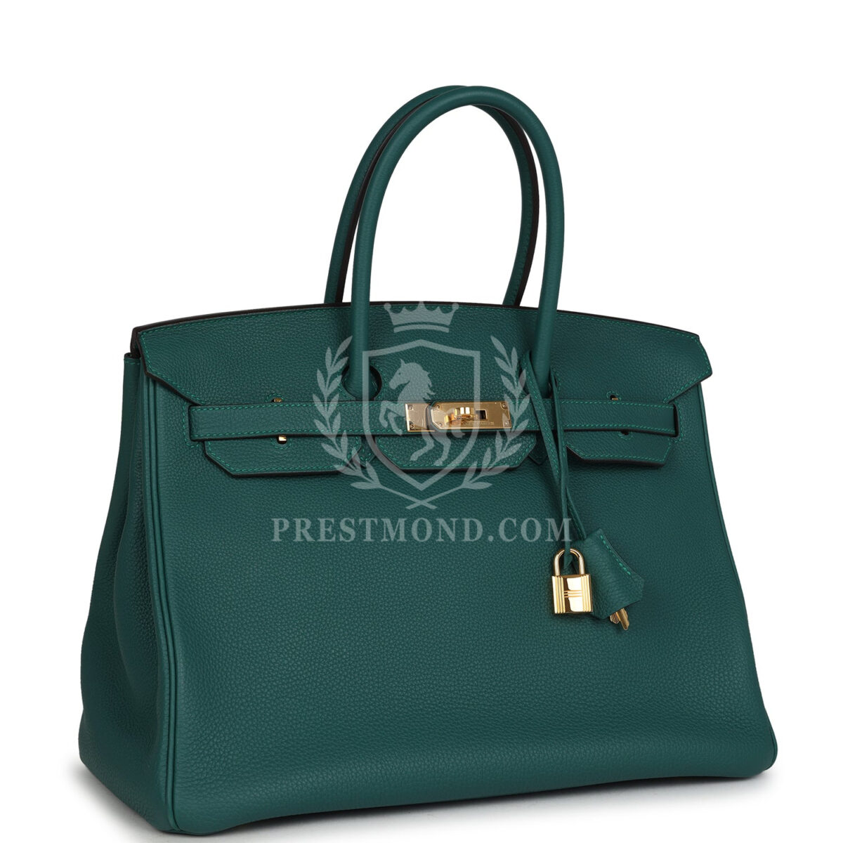 Hermes Birkin 35 Malachite Togo GHW — изображение 2