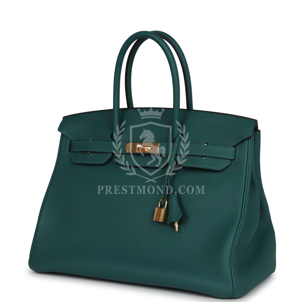 Hermes Birkin 35 Malachite Togo GHW — изображение 5