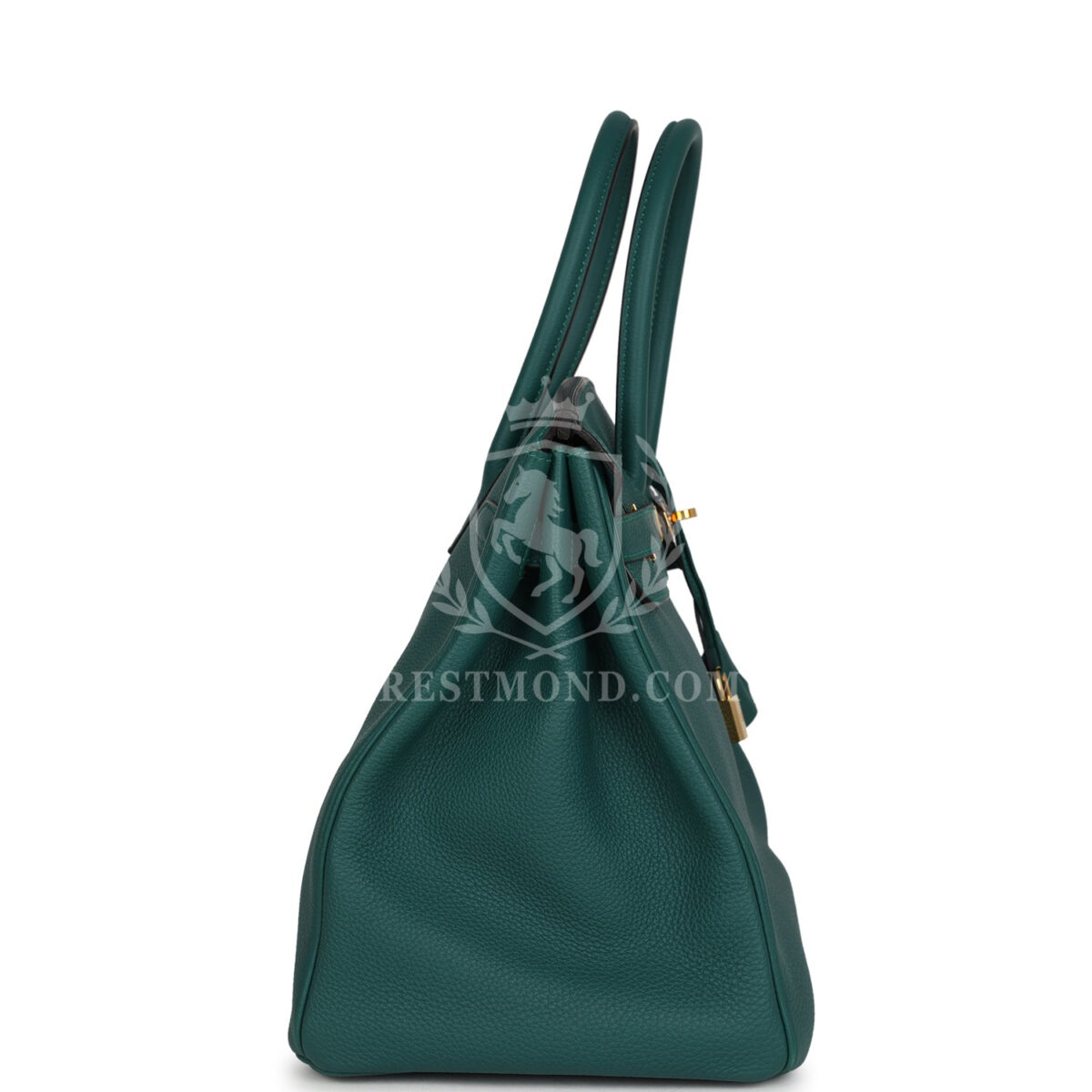 Hermes Birkin 35 Malachite Togo GHW — изображение 3