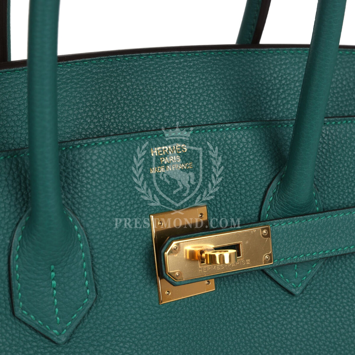 Hermes Birkin 35 Malachite Togo GHW — изображение 7