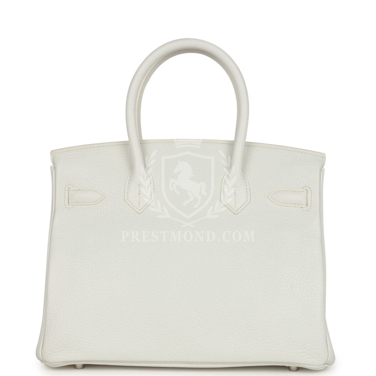 Hermes Birkin 30 White Clemence PHW — изображение 4
