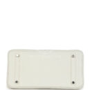 Hermes Birkin 30 White Clemence PHW