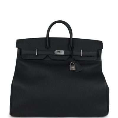 Hermes Birkin HAC 50 Black Togo PHW