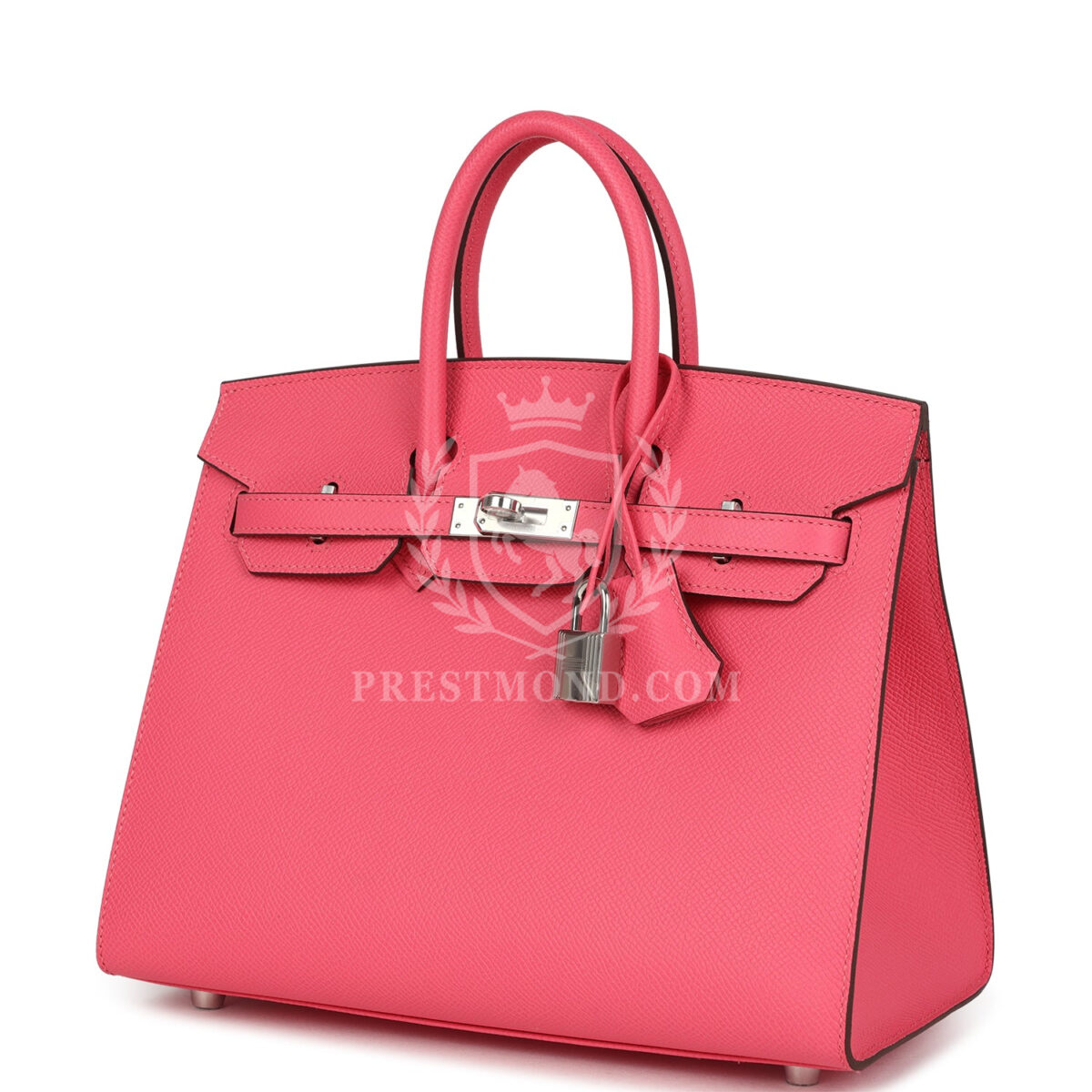 Hermes Birkin Sellier 25 Rose Azalee Epsom PHW — изображение 5
