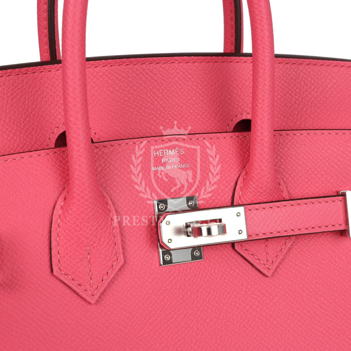 Hermes Birkin Sellier 25 Rose Azalee Epsom PHW — изображение 7