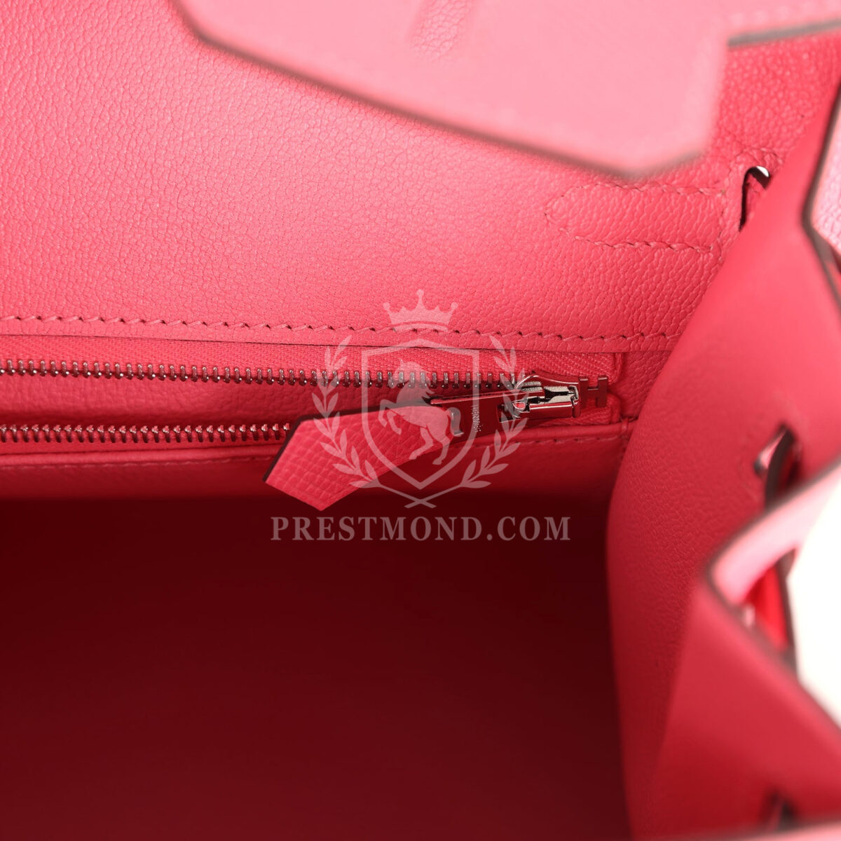 Hermes Birkin Sellier 25 Rose Azalee Epsom PHW — изображение 9