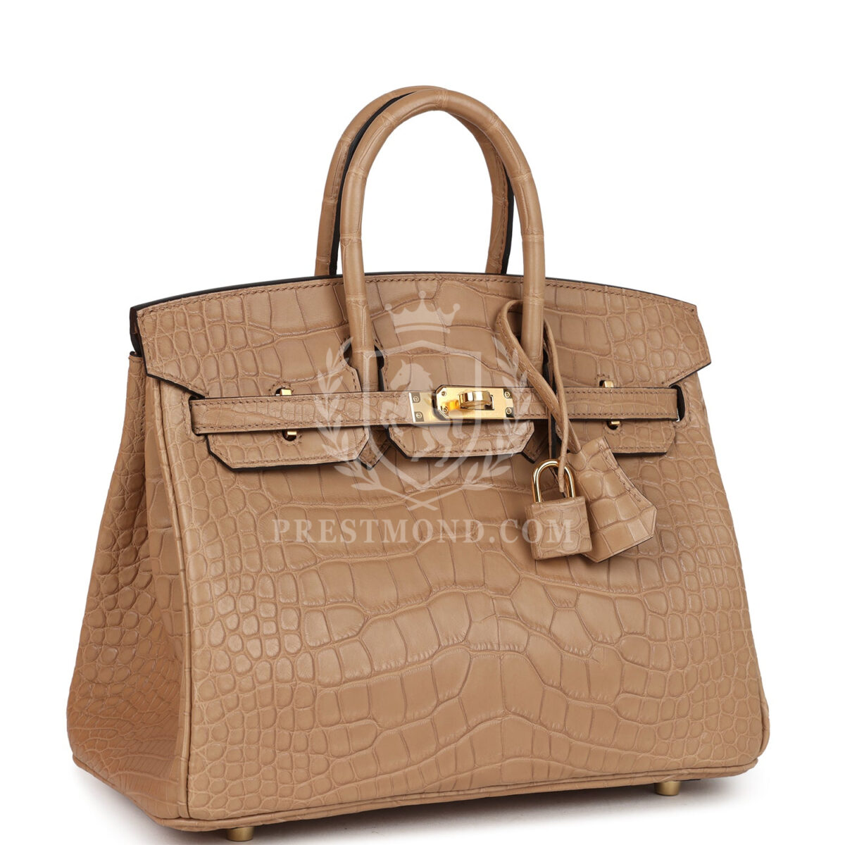 Hermes Birkin 25 Chai Matte Alligator GHW — изображение 2