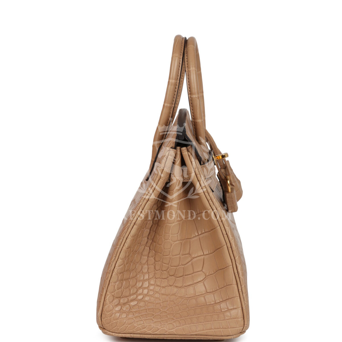 Hermes Birkin 25 Chai Matte Alligator GHW — изображение 3