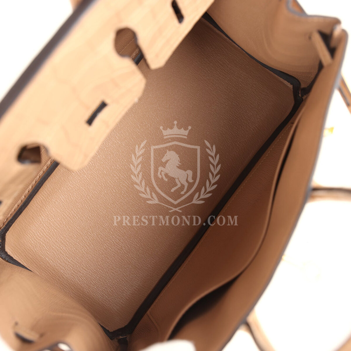Hermes Birkin 25 Chai Matte Alligator GHW — изображение 8