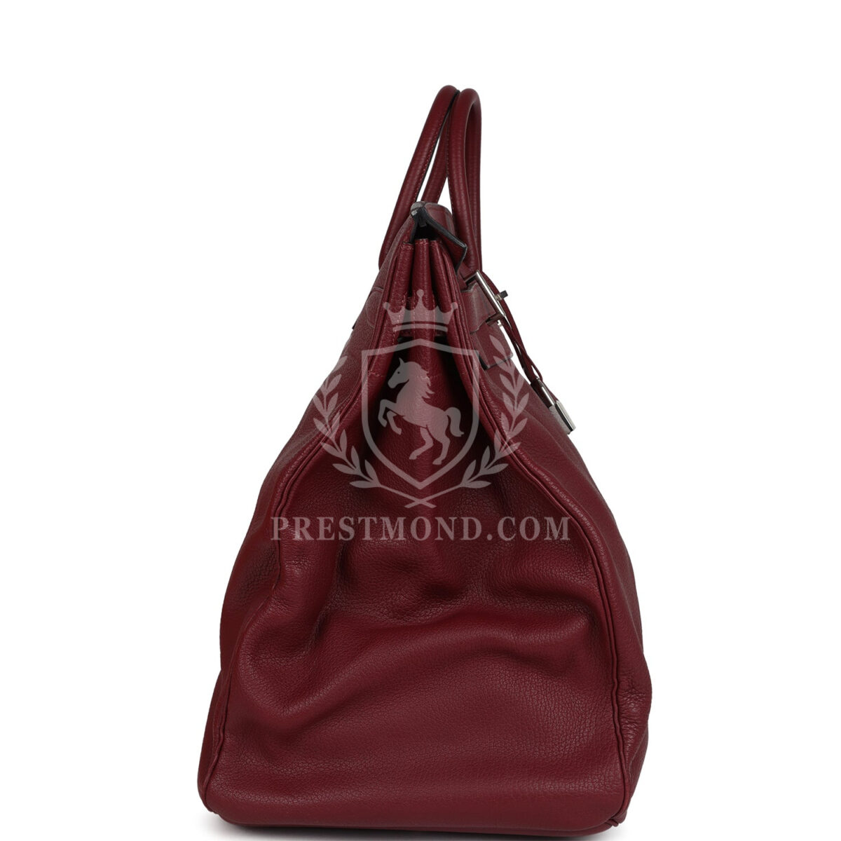 Vintage Hermes Birkin HAC 50 Rouge H Fjord PHW — изображение 3