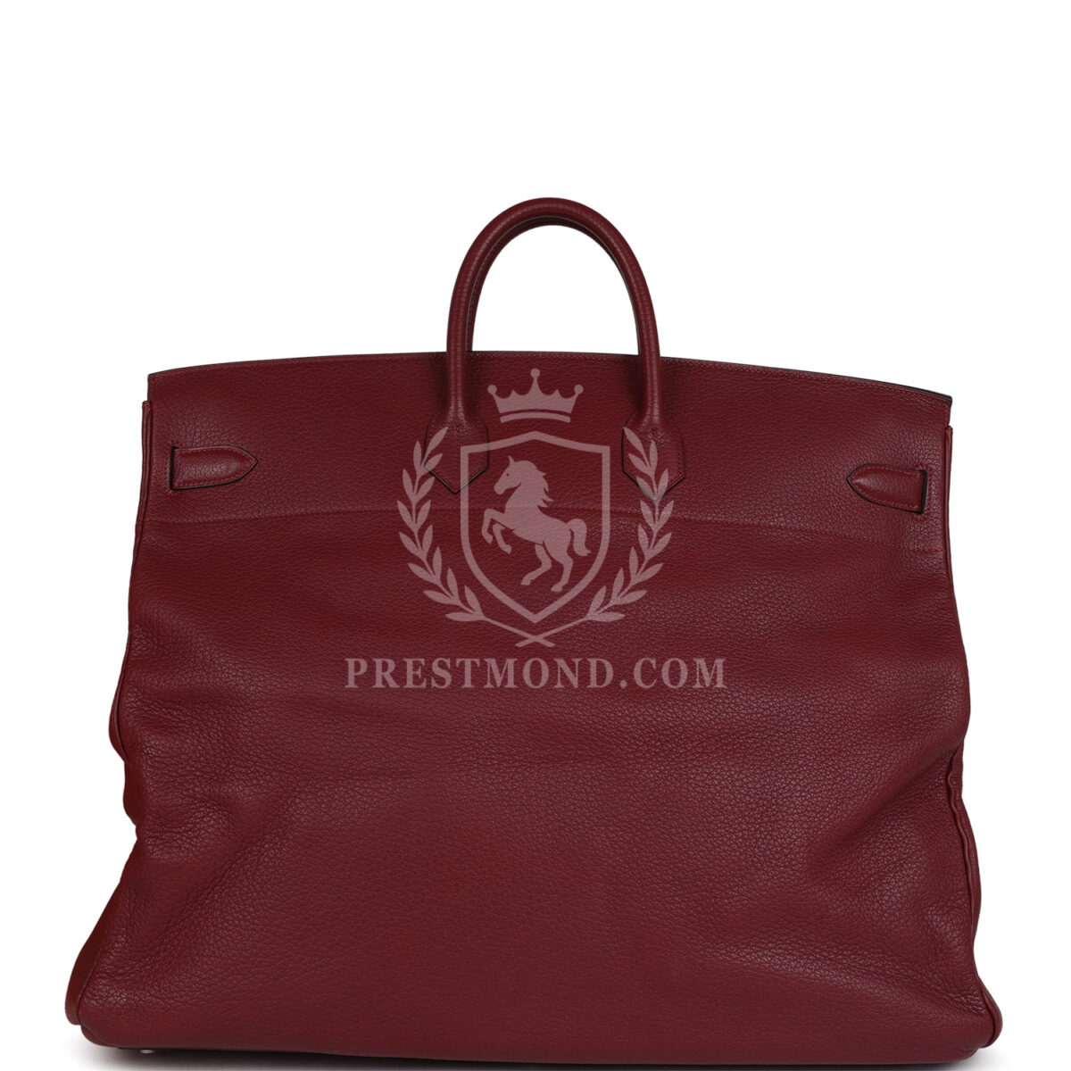 Vintage Hermes Birkin HAC 50 Rouge H Fjord PHW — изображение 4