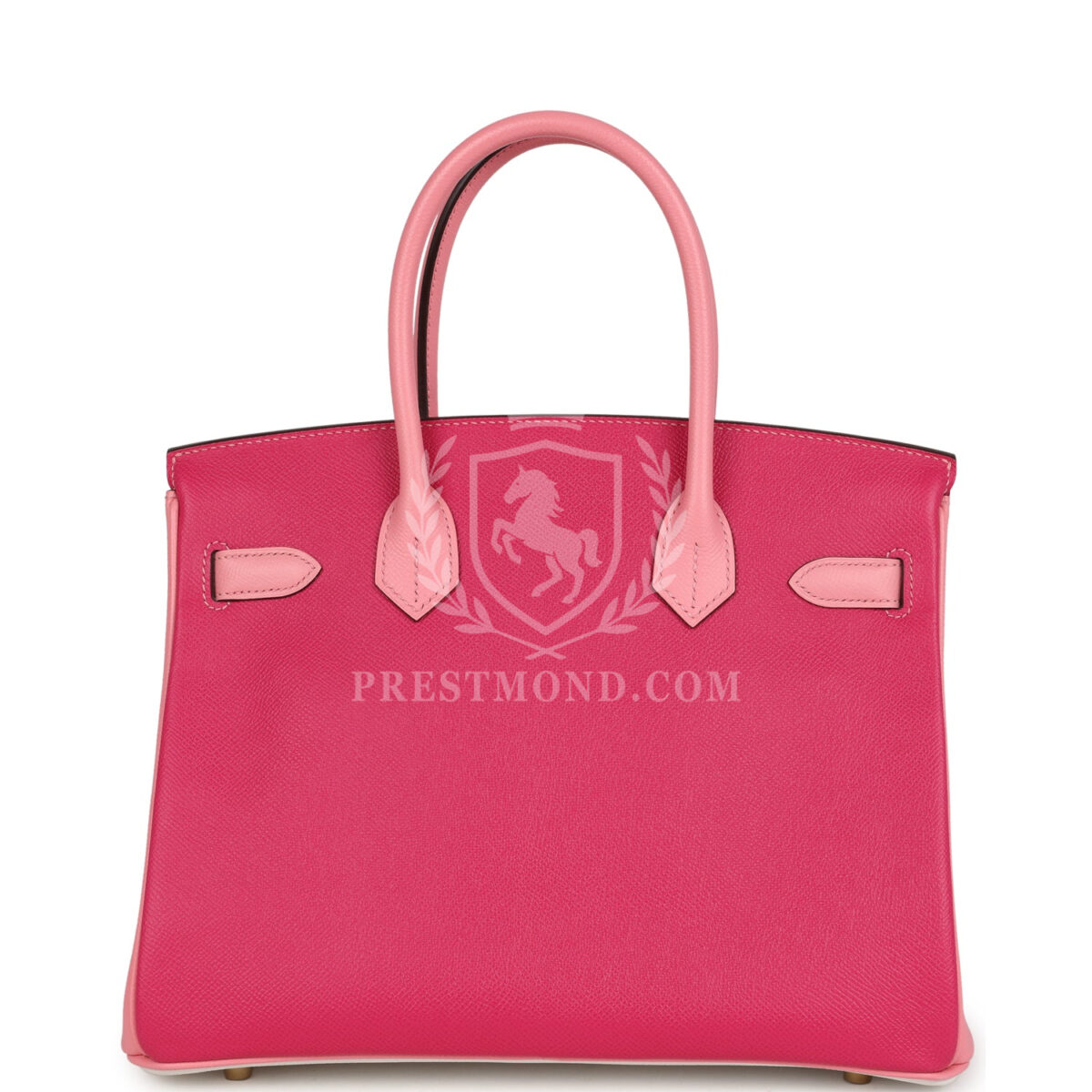 Hermes Special Order (HSS) Birkin 30 White, Rose Confetti and Rose Tyrien Epsom Brushed GHW — изображение 4
