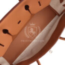 Hermes Shoulder Birkin Light 39 Multicolor Toile and Gold Swift PHW