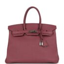 Hermes Birkin 35 Bois De Rose Fjord PHW
