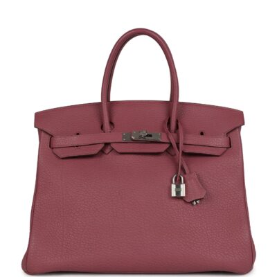 Hermes Birkin 35 Bois De Rose Fjord PHW
