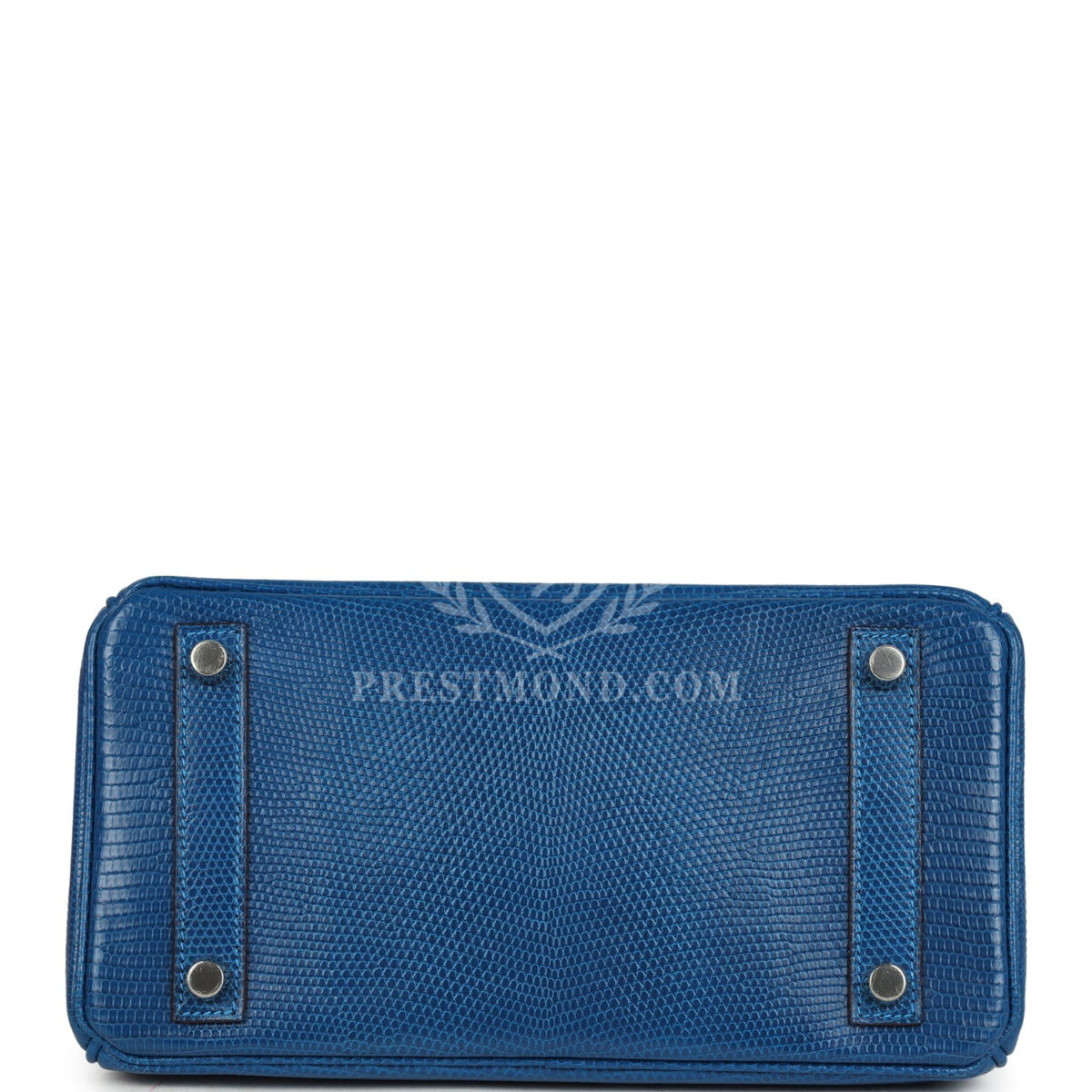 Hermes Birkin 25 Bleu Izmir Varanus Niloticus Lizard PHW — изображение 6
