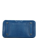 Hermes Birkin 25 Bleu Izmir Varanus Niloticus Lizard PHW