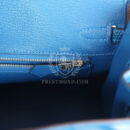 Hermes Birkin 25 Bleu Izmir Varanus Niloticus Lizard PHW
