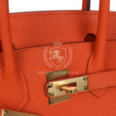 Hermes Birkin 30 Feu Togo GHW