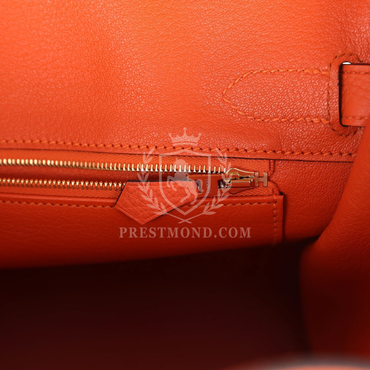 Hermes Birkin 30 Feu Togo GHW — изображение 9