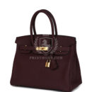 Hermes Birkin 30 Bordeaux Togo GHW