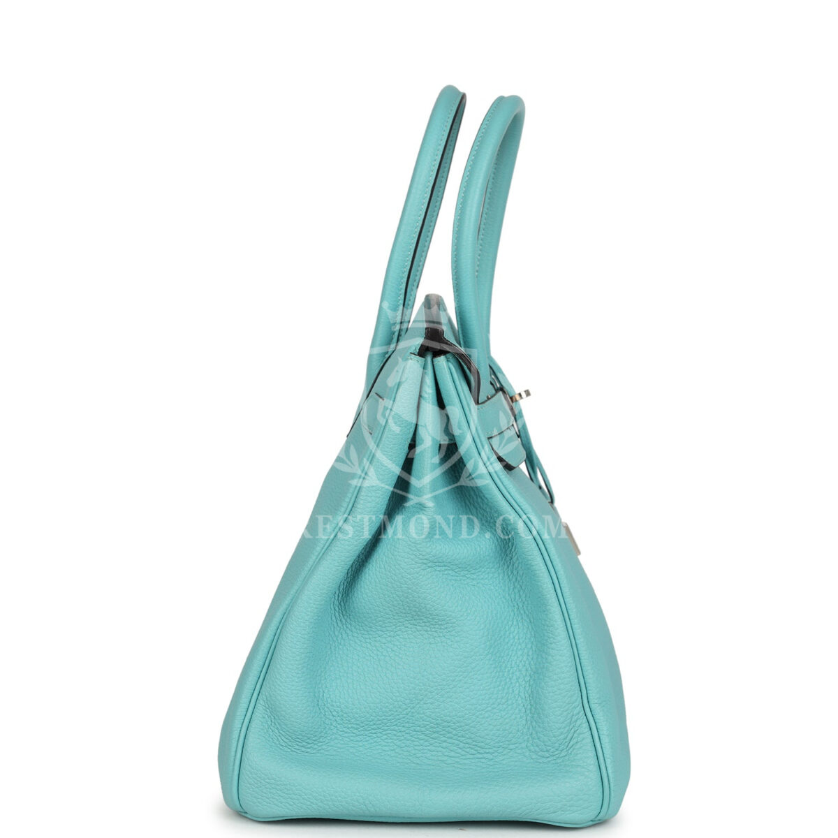 Hermes Birkin 35 Bleu Atoll Togo PHW — изображение 3