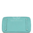 Hermes Birkin 35 Bleu Atoll Togo PHW