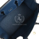 Hermes Birkin 25 Tri-color Bleu De Prusse, Bleu Indigo and Black Epsom GHW