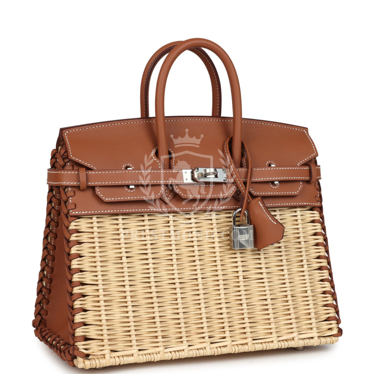 Hermes Picnic Birkin Sellier 25 Gold Swift PHW — изображение 2
