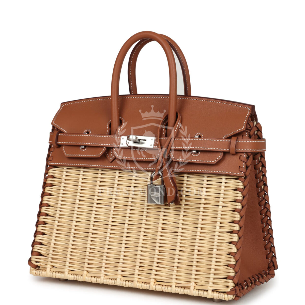 Hermes Picnic Birkin Sellier 25 Gold Swift PHW — изображение 5