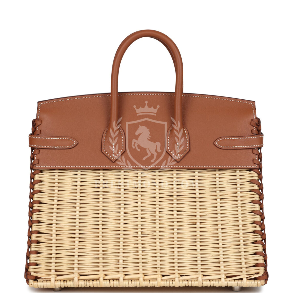 Hermes Picnic Birkin Sellier 25 Gold Swift PHW — изображение 4