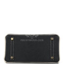 Hermes Special Order (HSS) Birkin 25 Bi-Color Black and Nata Chevre Mysore Brushed GHW