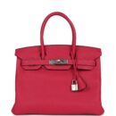 Hermes Birkin 30 Framboise Togo PHW