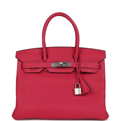 Hermes Birkin 30 Framboise Togo PHW