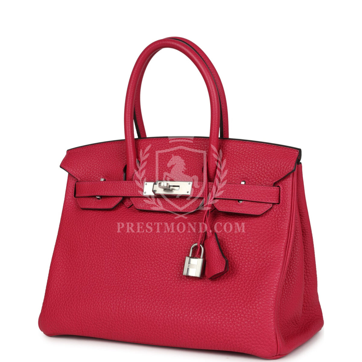 Hermes Birkin 30 Framboise Togo PHW — изображение 5