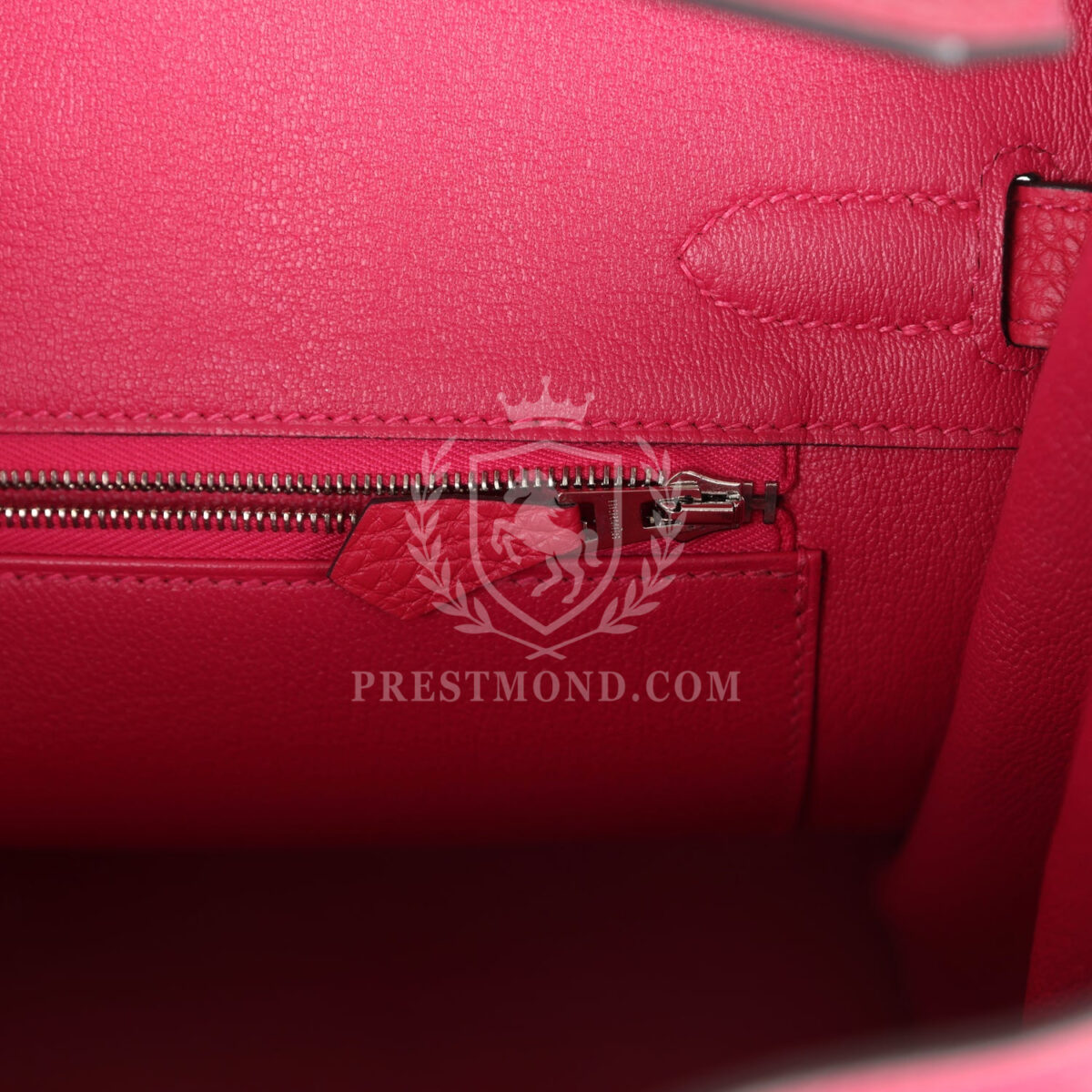 Hermes Birkin 30 Framboise Togo PHW — изображение 9