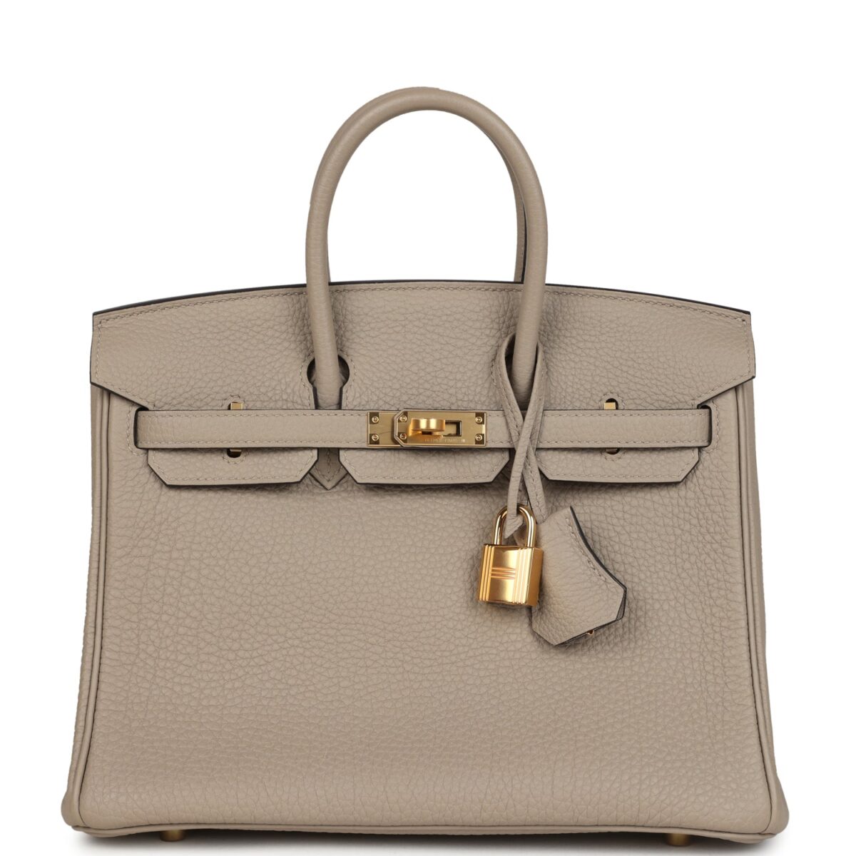 Hermes Birkin 25 Gris Tourterelle Togo GHW